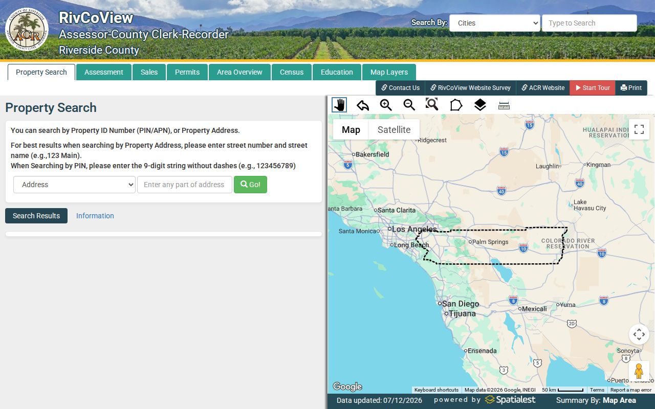 Moreno Valley people search with RivCoView property records